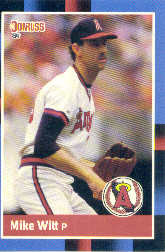 1988 Donruss Baseball Cards    086      Mike Witt